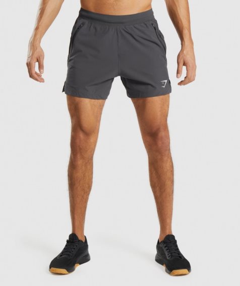 Gymshark Apex 5" Perform Shorts Herr Mörkgrå | SE-84210S