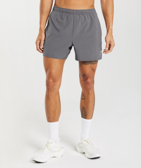 Gymshark Arrival 5" Shorts Herr Grå | SE-34967R
