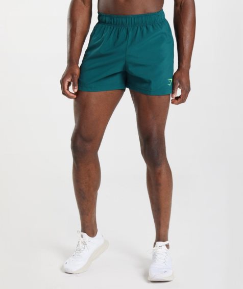 Gymshark Sport 5" Shorts Herr Turkos | SE-51327I