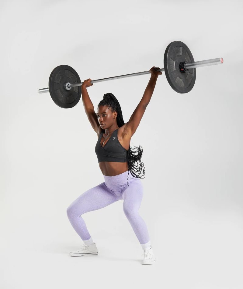 Gymshark Adapt Animal Seamless Leggings Dam Lavendel | SE-14309S