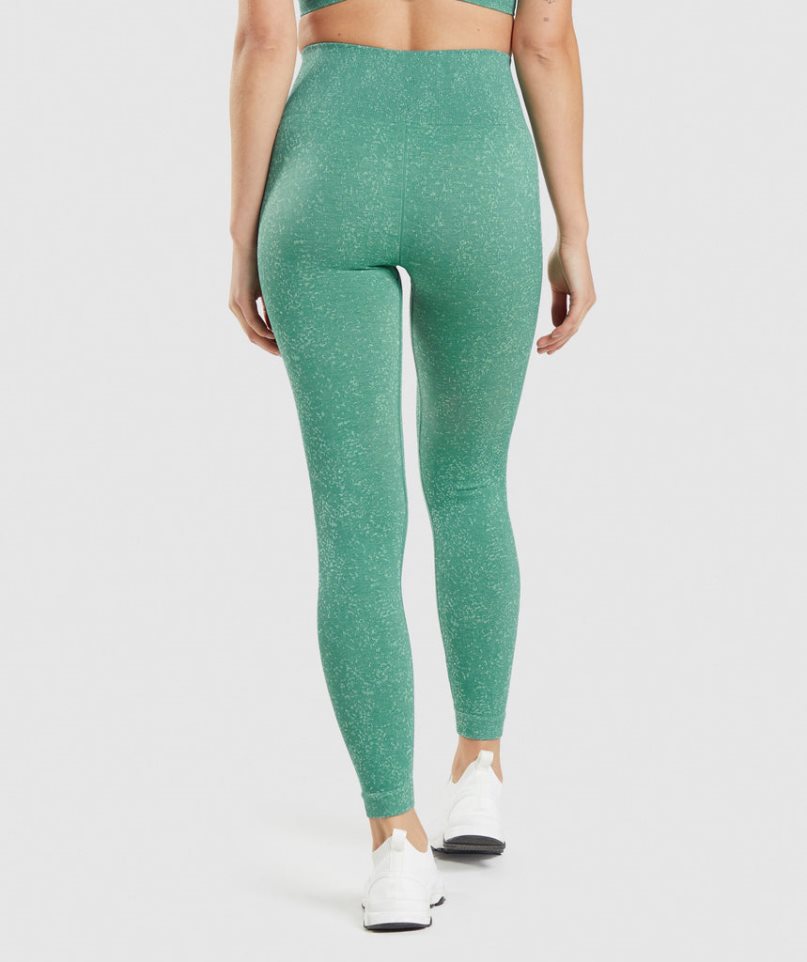 Gymshark Adapt Fleck Seamless Leggings Dam Gröna | SE-08534I