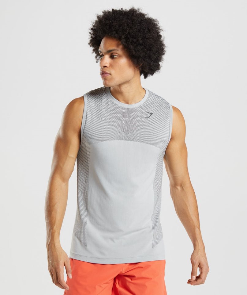 Gymshark Apex Seamless Linnen Herr Ljusgrå | SE-10876X