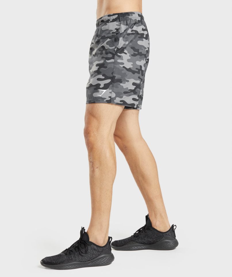 Gymshark Arrival Shorts Herr Camo | SE-08642Z