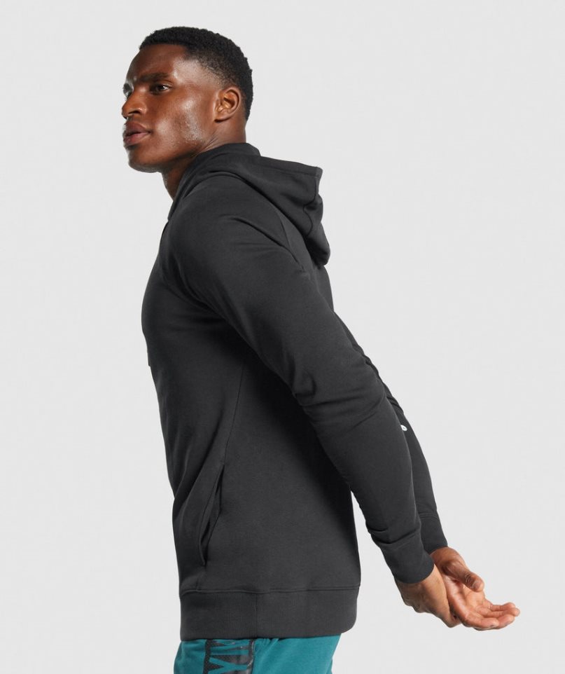 Gymshark Bold Hoodie Herr Svarta | SE-97526D