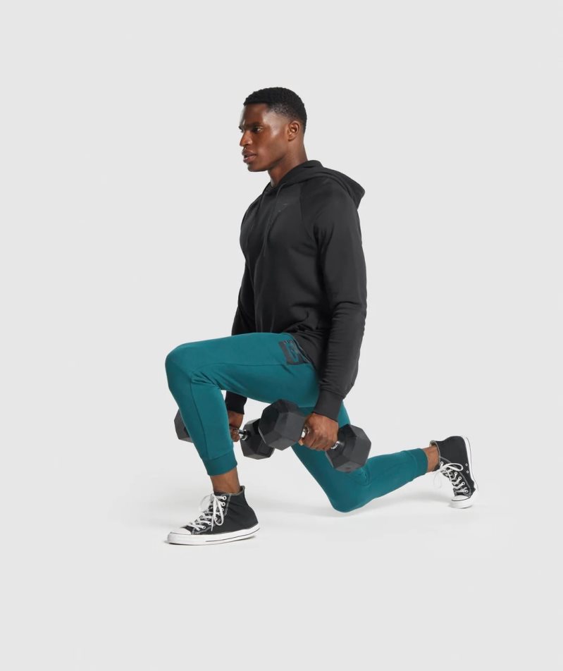 Gymshark Bold Hoodie Herr Svarta | SE-97526D