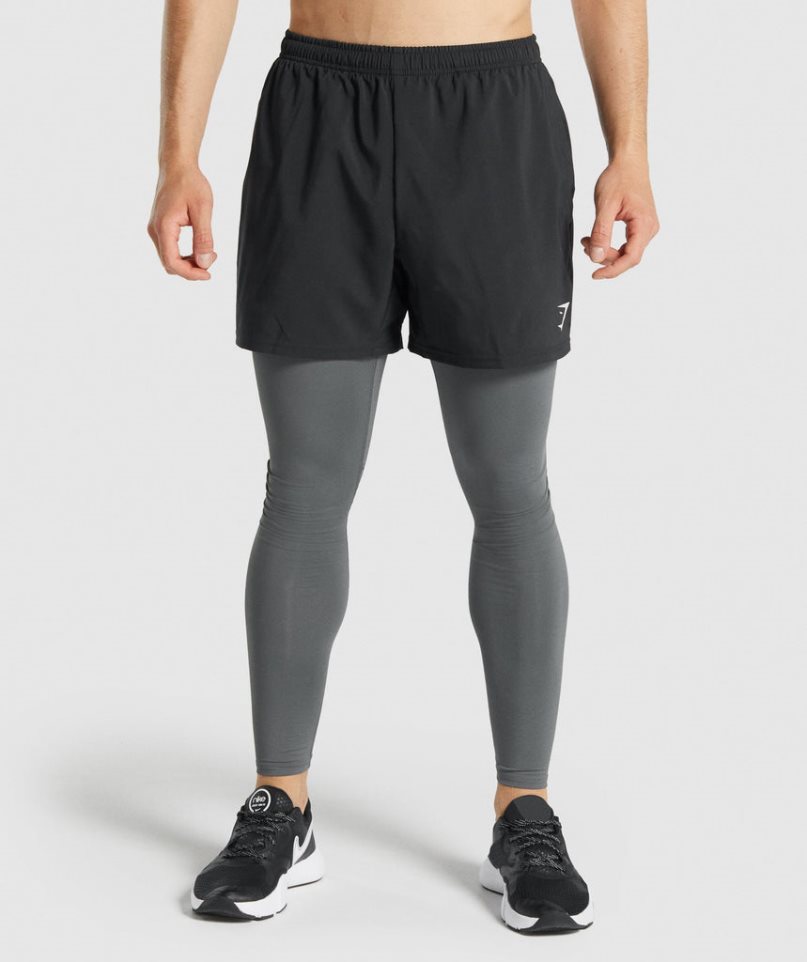 Gymshark Element Baselayer Leggings Herr Grå | SE-52049S