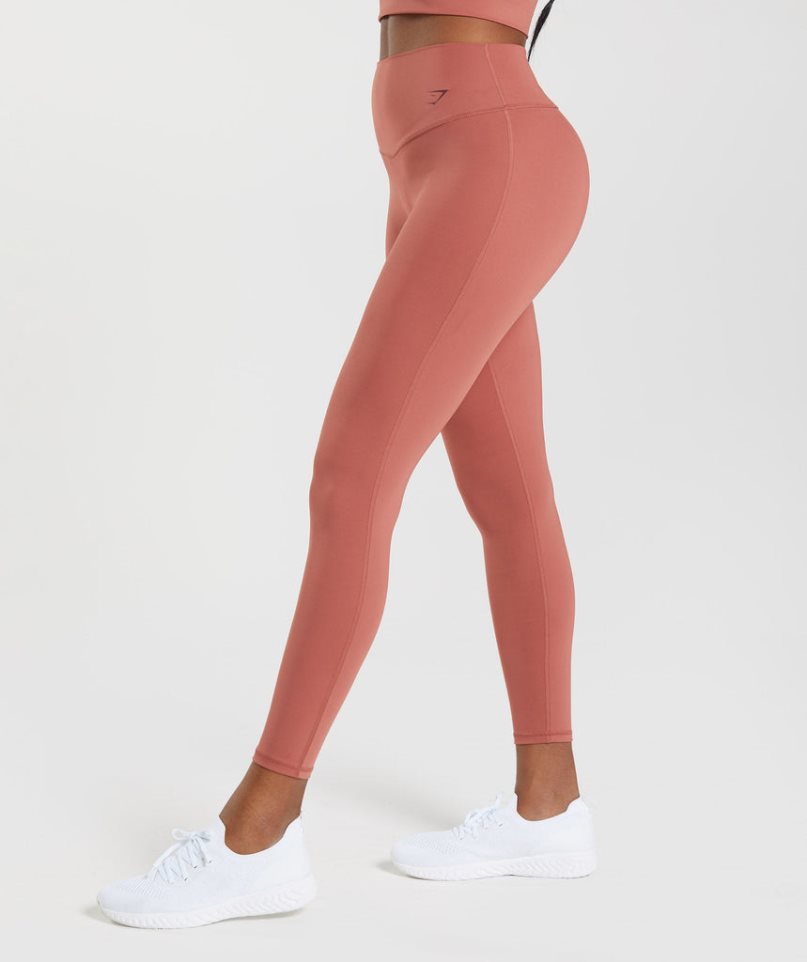 Gymshark Elevate Leggings Dam Korall | SE-70682P