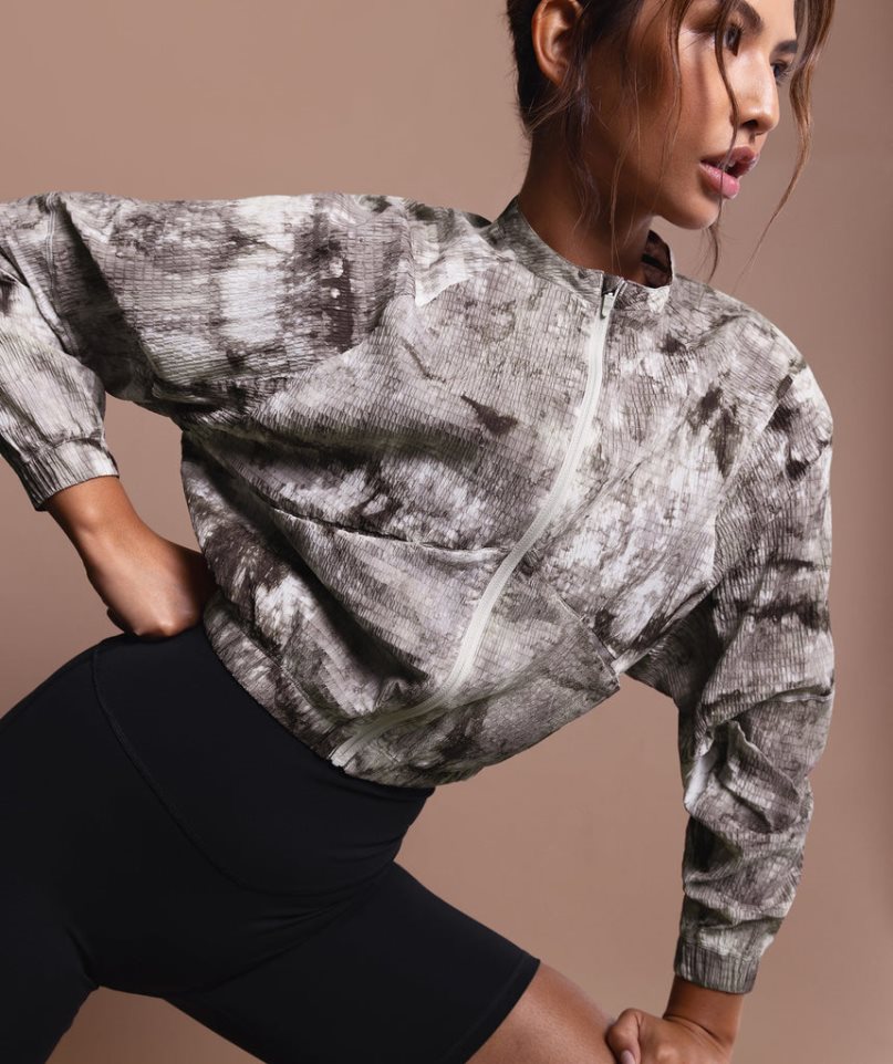 Gymshark Elevate Woven Jacka Dam Bruna | SE-81257P
