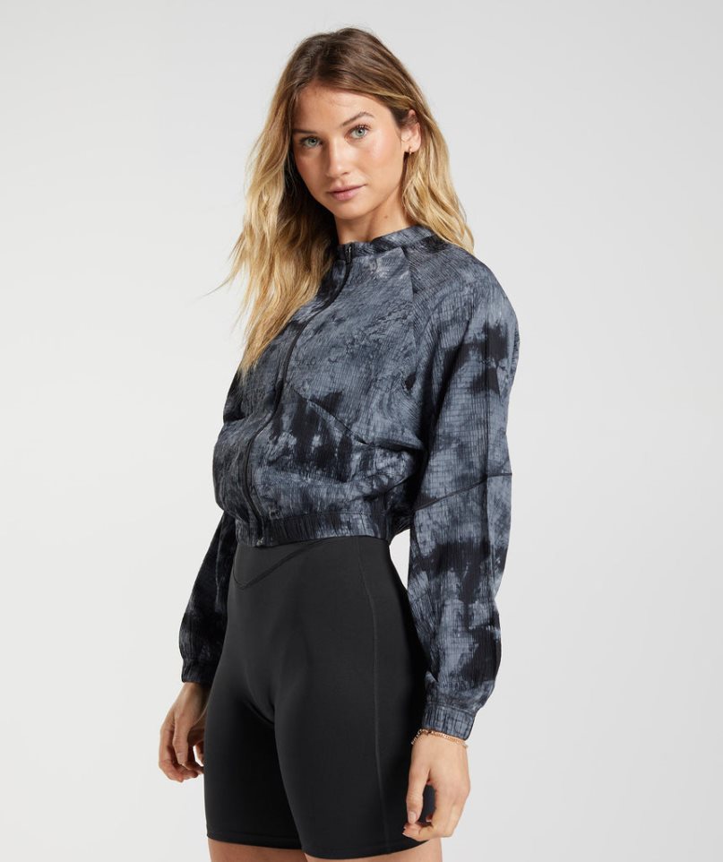 Gymshark Elevate Woven Jacka Dam Grå | SE-64210T
