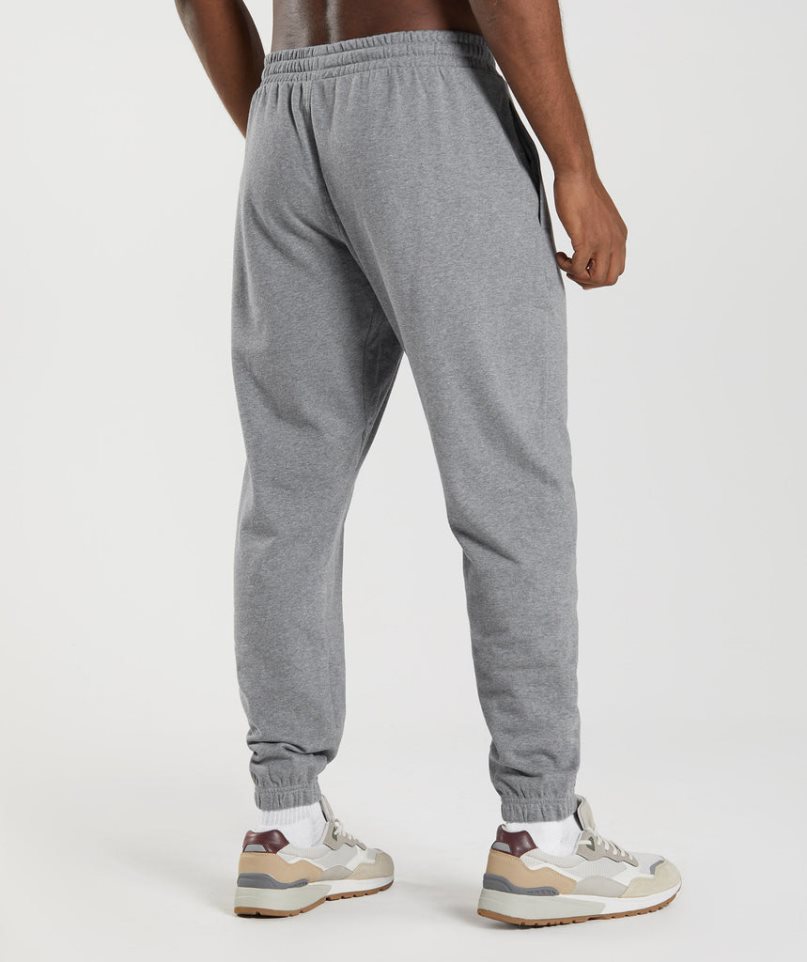 Gymshark Essential Oversized Mjukisbyxor Herr Grå | SE-54039K