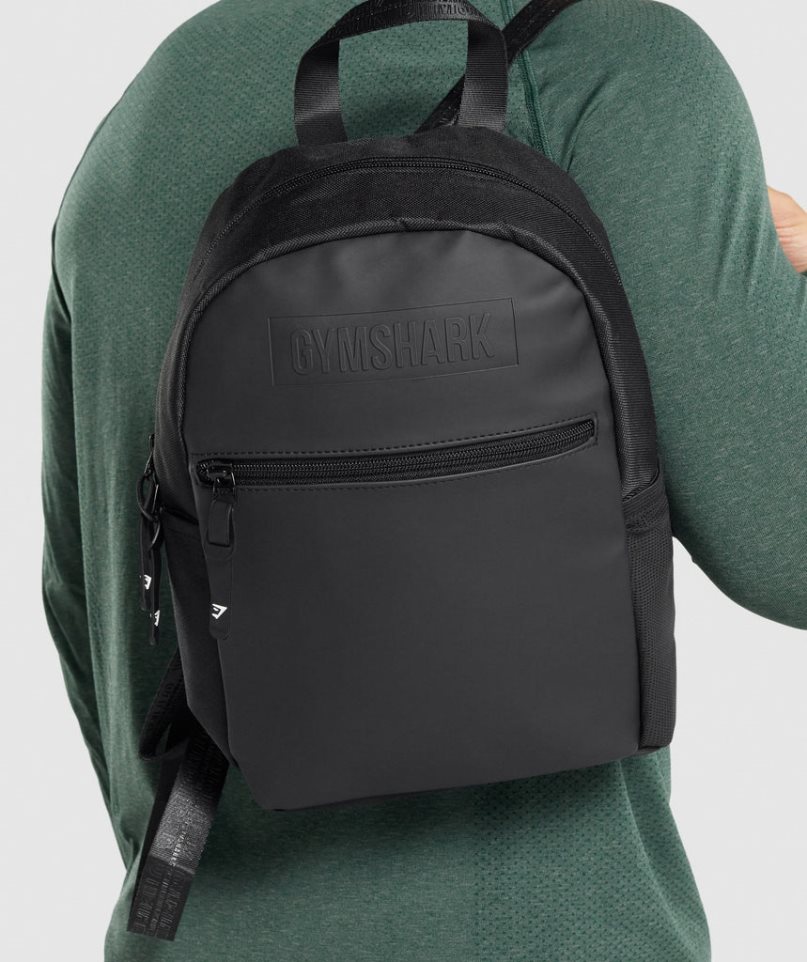 Gymshark Everyday Mini Ryggsäck Svarta | SE-45618V