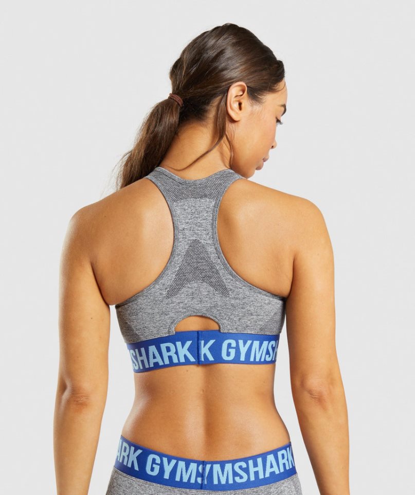Gymshark Flex Sport Bh Dam Grå | SE-52314V