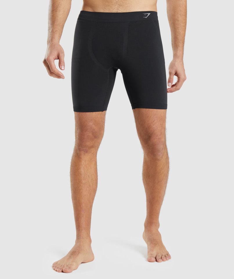 Gymshark Hybrid Boxer Underkläder Herr Svarta | SE-09174D