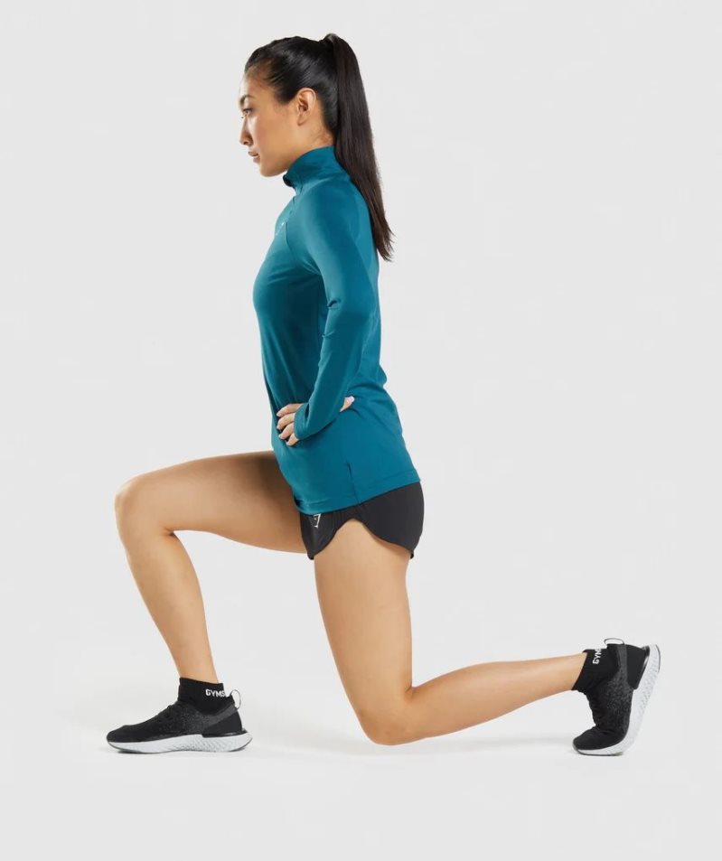Gymshark Jacquard Quarter 3pk Strumpor Svarta | SE-17603N