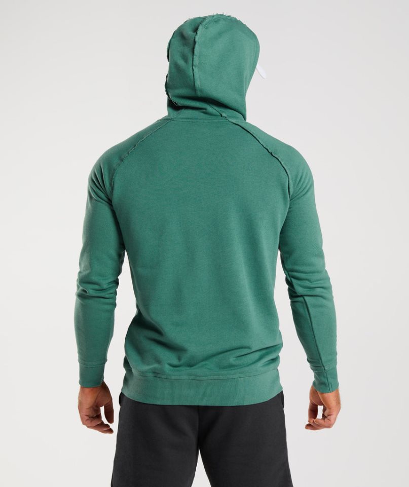 Gymshark Legacy Hoodie Herr Gröna | SE-04615T