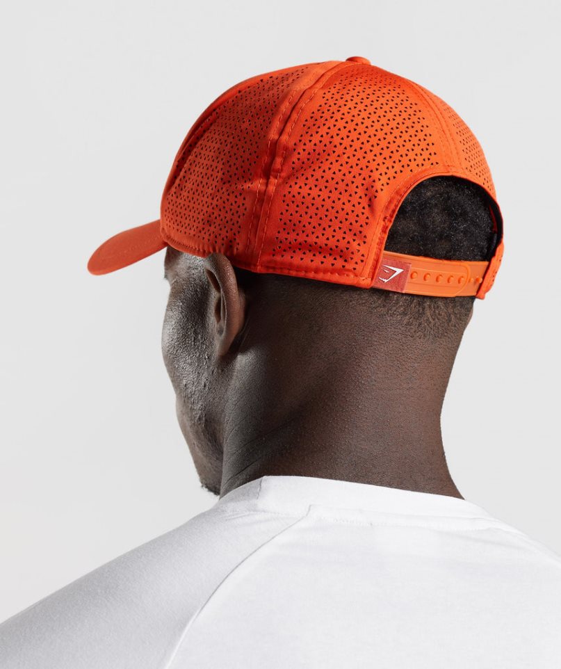 Gymshark Mesh Trucker Kepsar Orange | SE-93687S