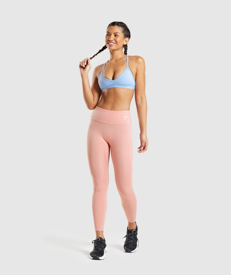 Gymshark Minimal Sport Bh Dam Blå | SE-83512M
