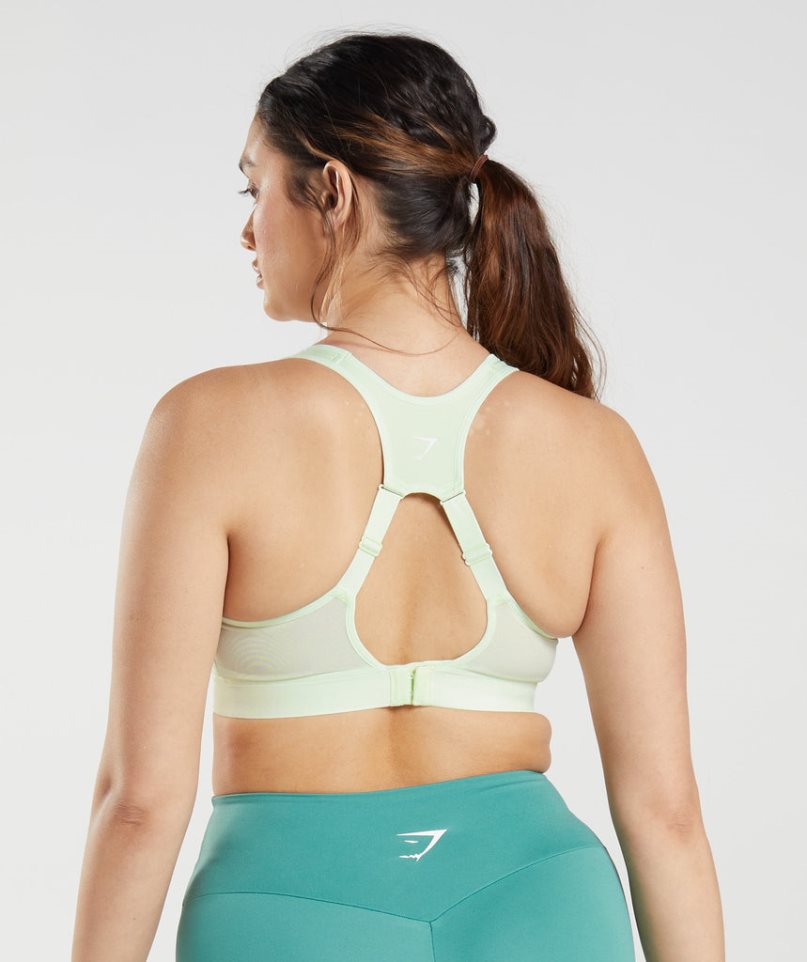Gymshark Open Back Sport Bh Dam Mintgröna | SE-17509H
