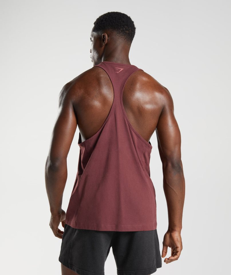 Gymshark Power Stringer Linnen Herr Bruna | SE-82163Z