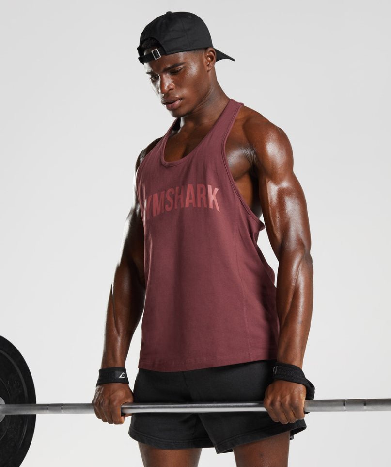 Gymshark Power Stringer Linnen Herr Bruna | SE-82163Z