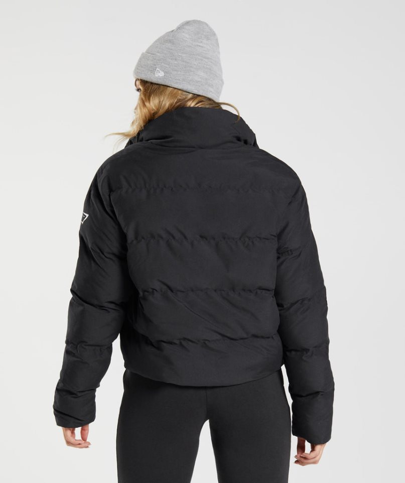Gymshark Puffer Jacka Dam Svarta | SE-98015W