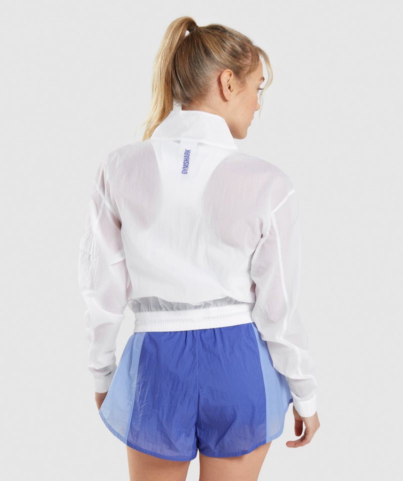 Gymshark Pulse Woven Jacka Dam Vita | SE-43150I