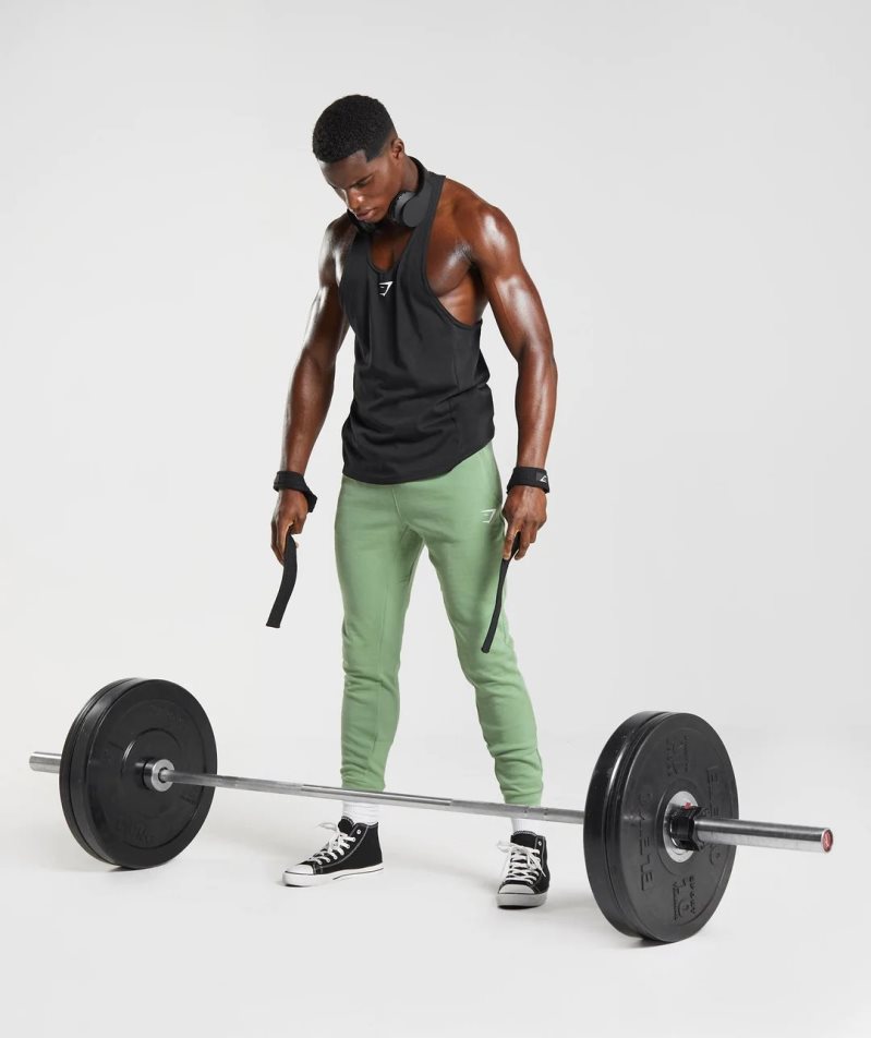 Gymshark React Mjukisbyxor Herr Gröna | SE-24187Z
