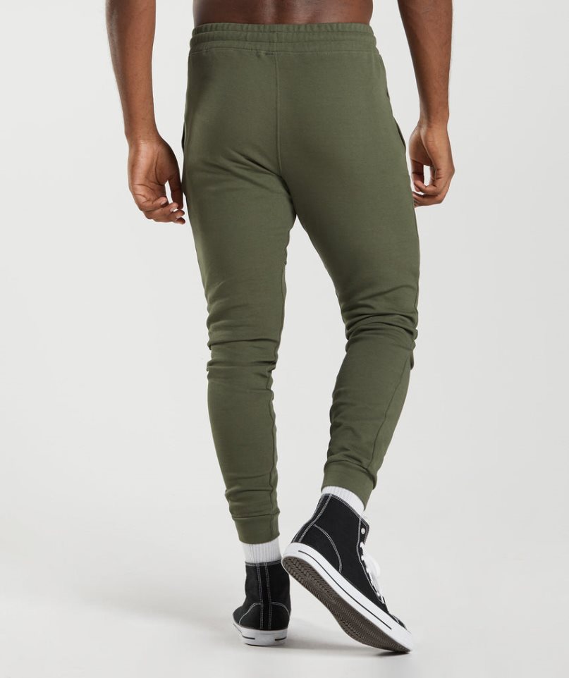 Gymshark React Mjukisbyxor Herr Olivgröna | SE-58469W