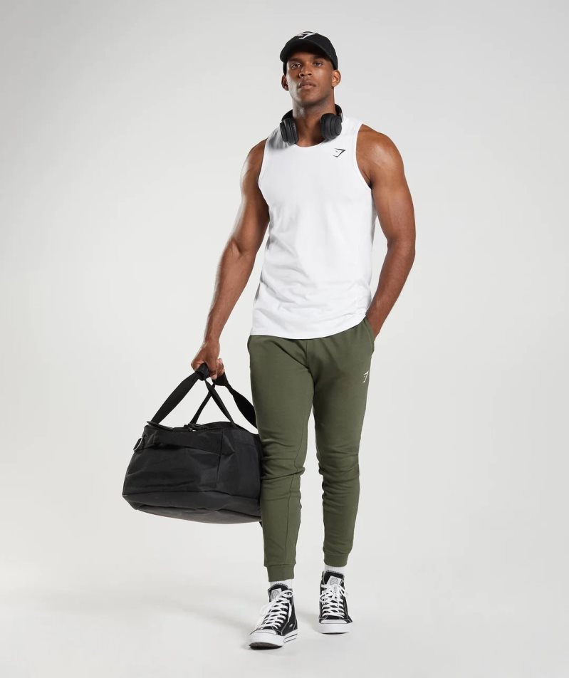 Gymshark React Mjukisbyxor Herr Olivgröna | SE-58469W
