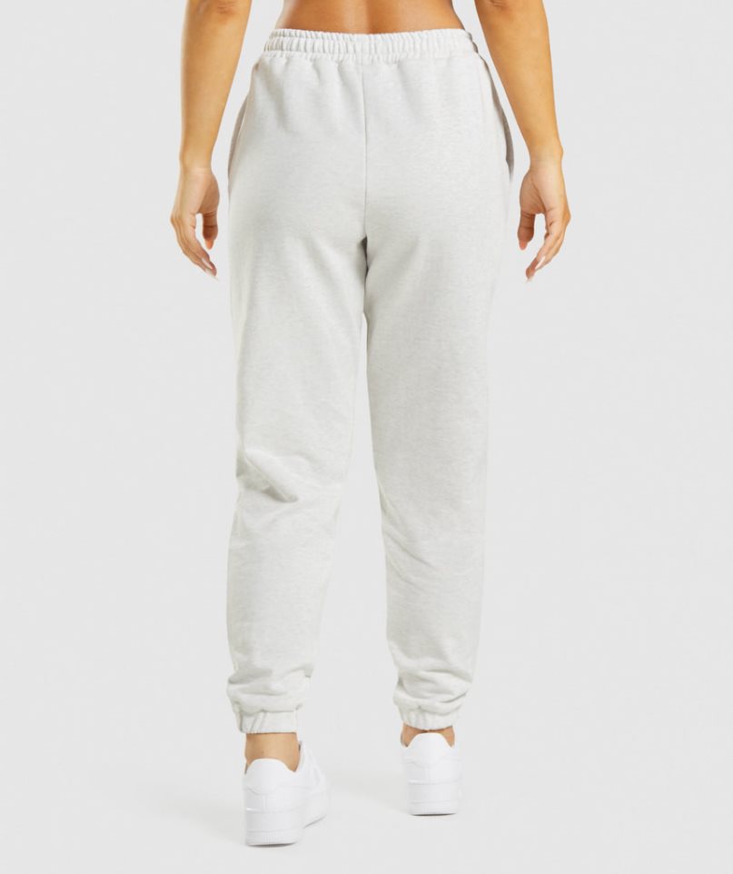 Gymshark Rest Day Sweats Mjukisbyxor Dam Vita | SE-12946Q