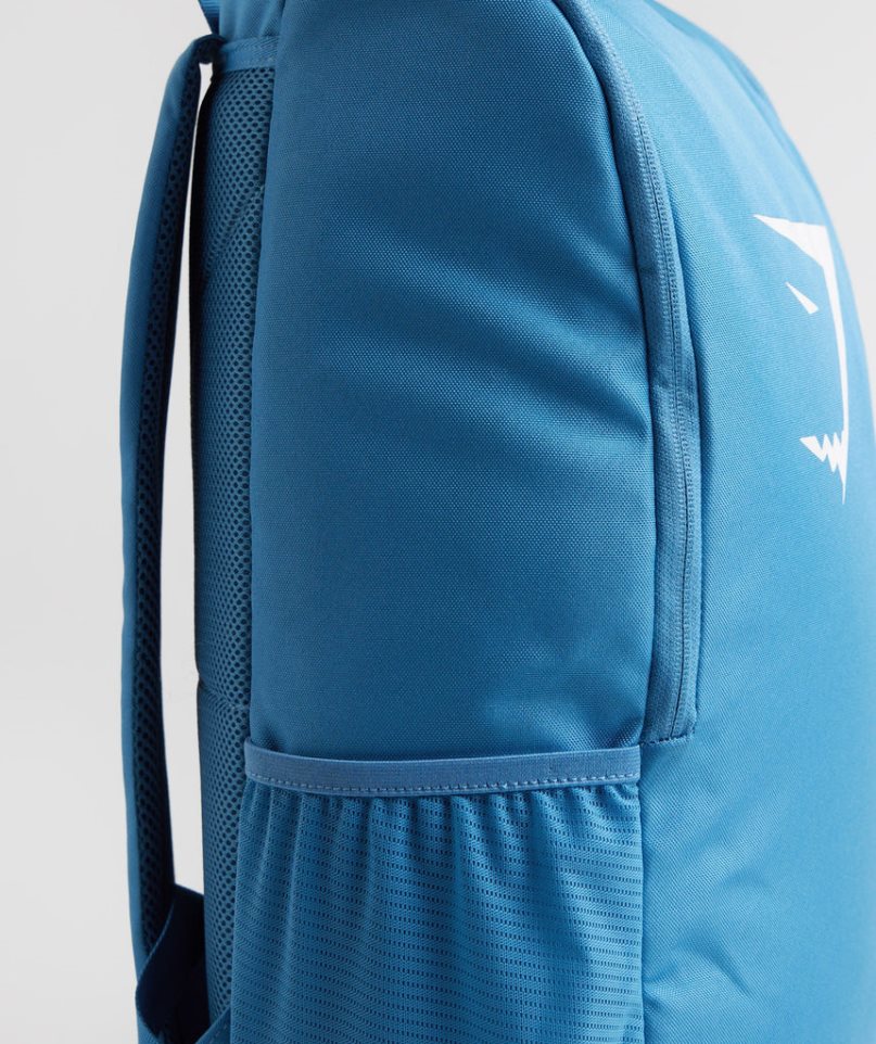 Gymshark Sharkhead Ryggsäck Blå | SE-56312V