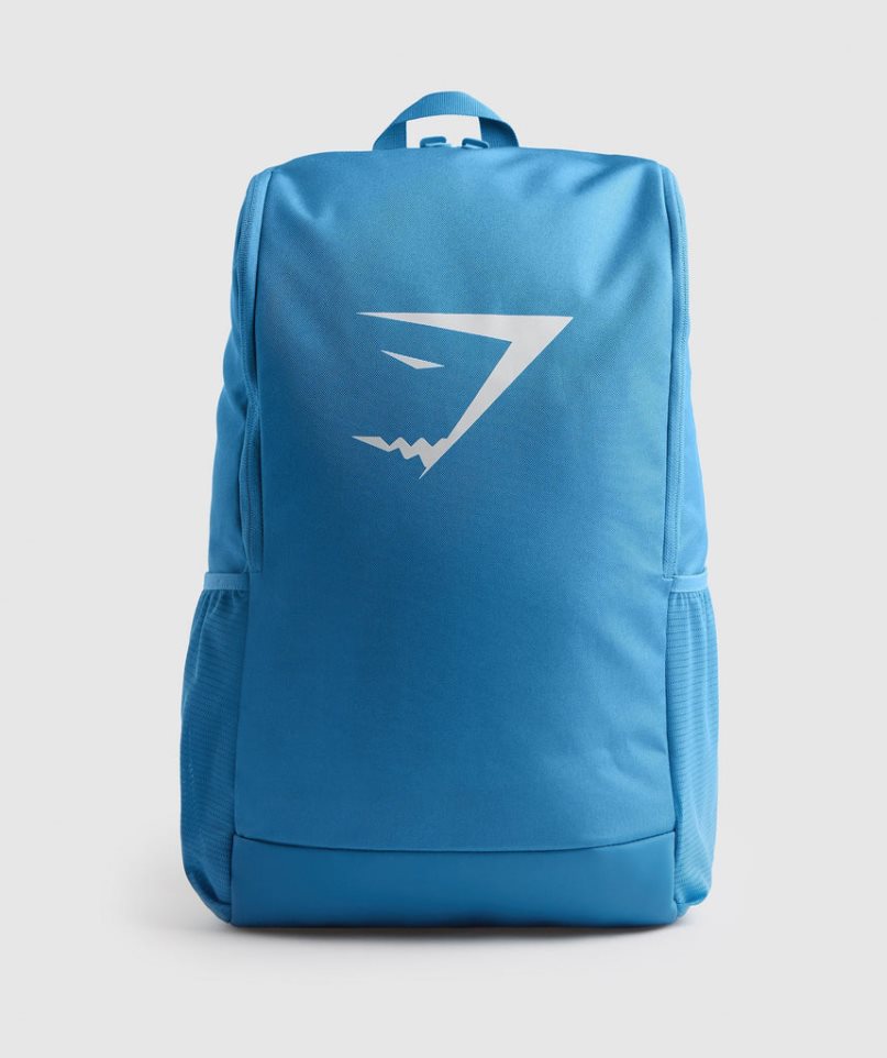 Gymshark Sharkhead Ryggsäck Blå | SE-56312V