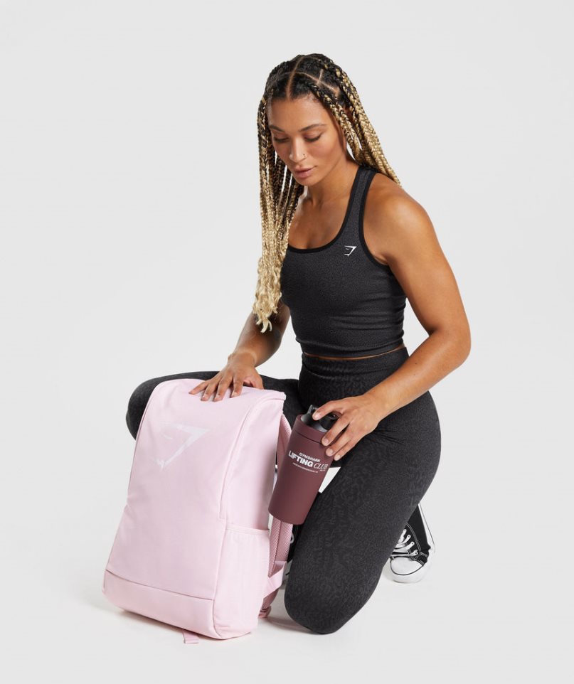 Gymshark Sharkhead Ryggsäck Rosa | SE-21638A