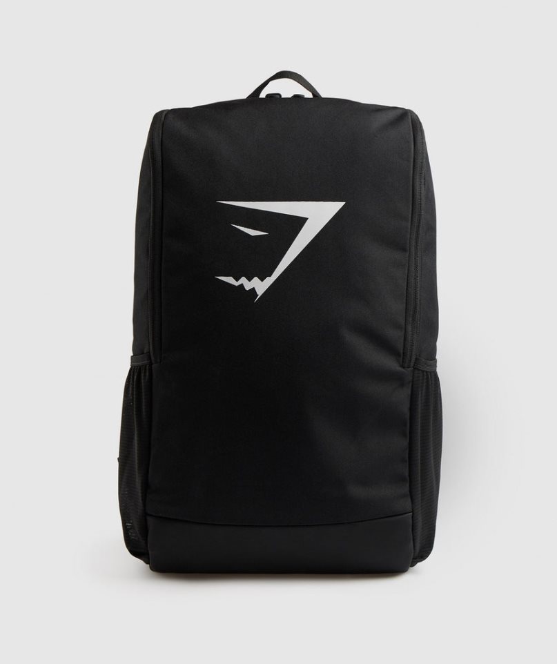 Gymshark Sharkhead Ryggsäck Svarta | SE-64210C