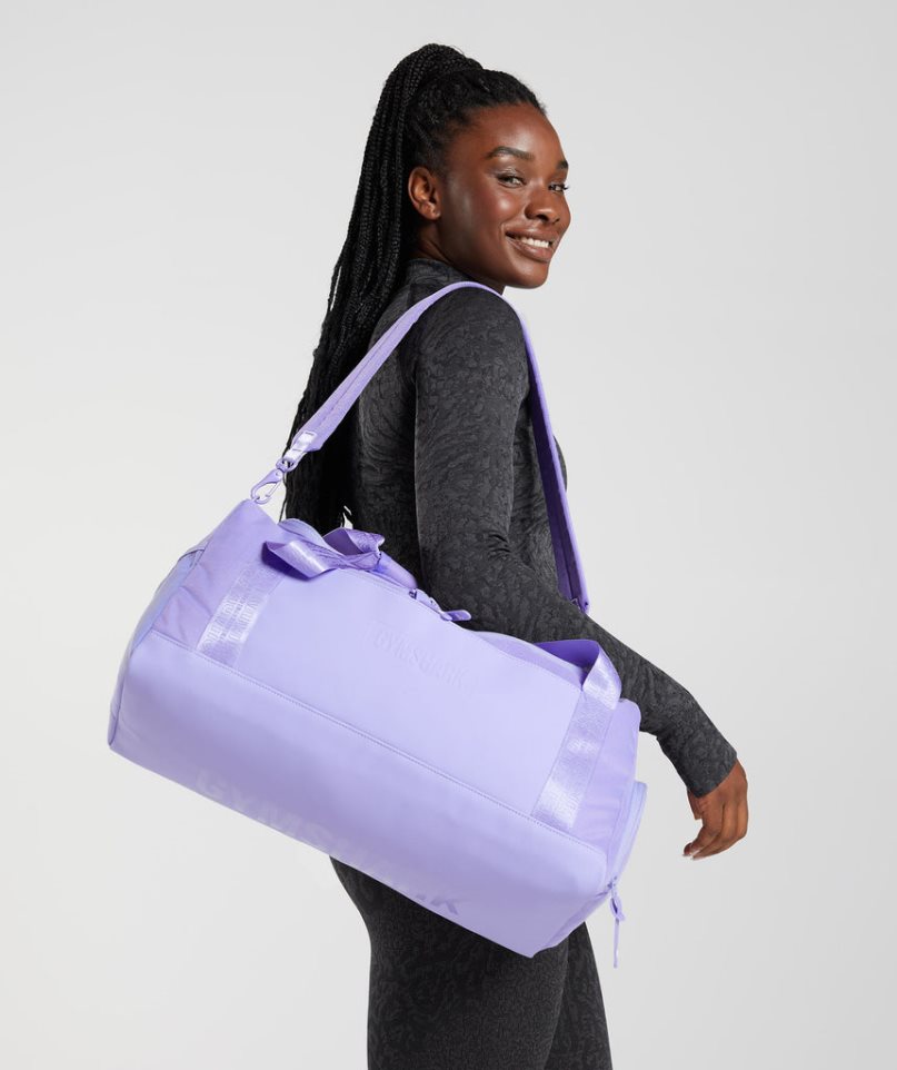 Gymshark Small Everyday Gym Sportväska Lila | SE-83164H