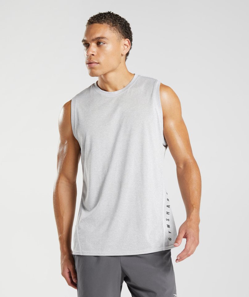 Gymshark Sport Linnen Herr Ljusgrå | SE-61250O