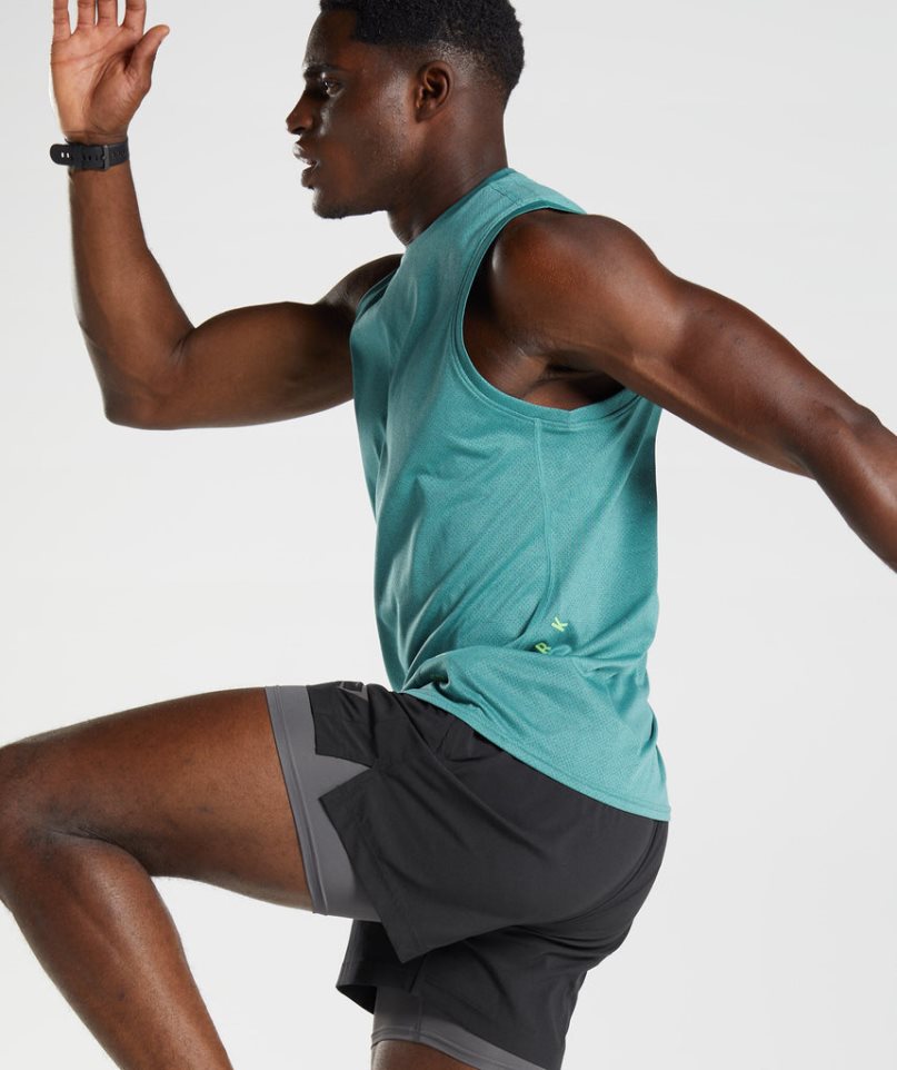 Gymshark Sport Linnen Herr Turkos | SE-76954G
