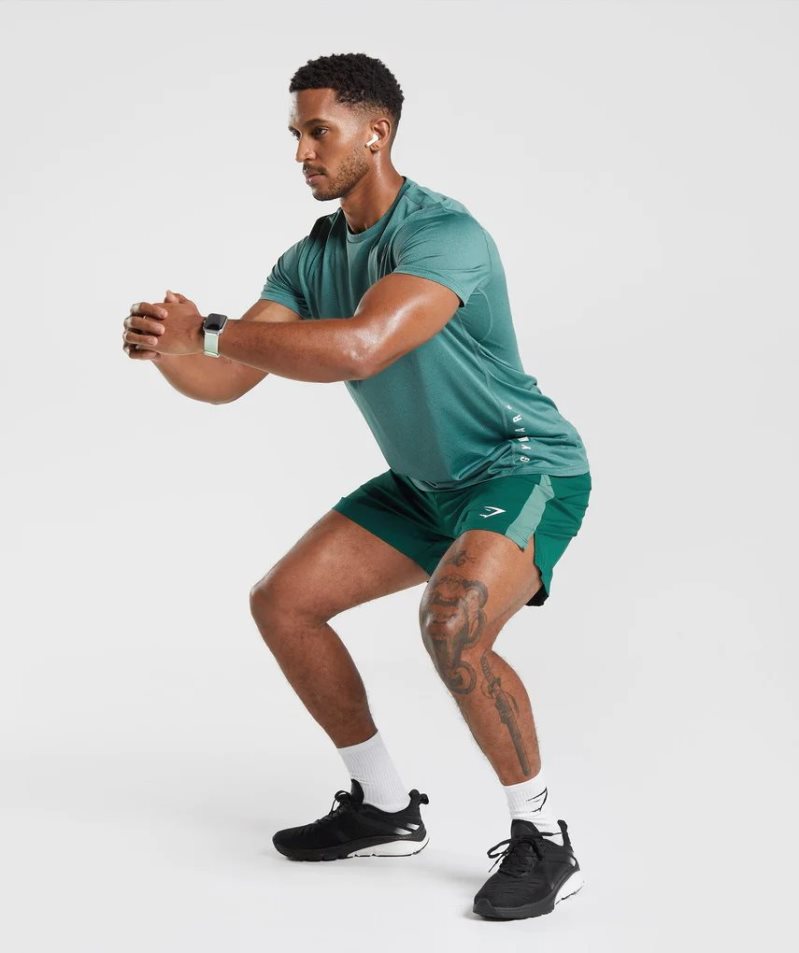 Gymshark Sport Shorts Herr Gröna | SE-94807P