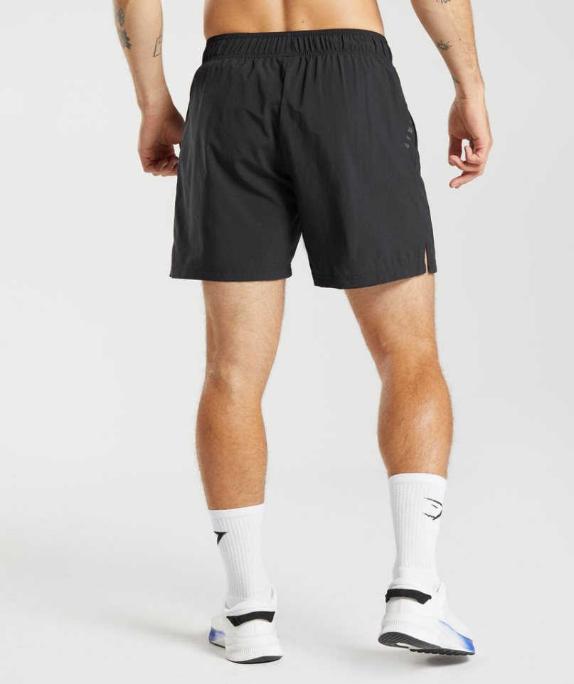 Gymshark Sport Shorts Herr Svarta | SE-64573L