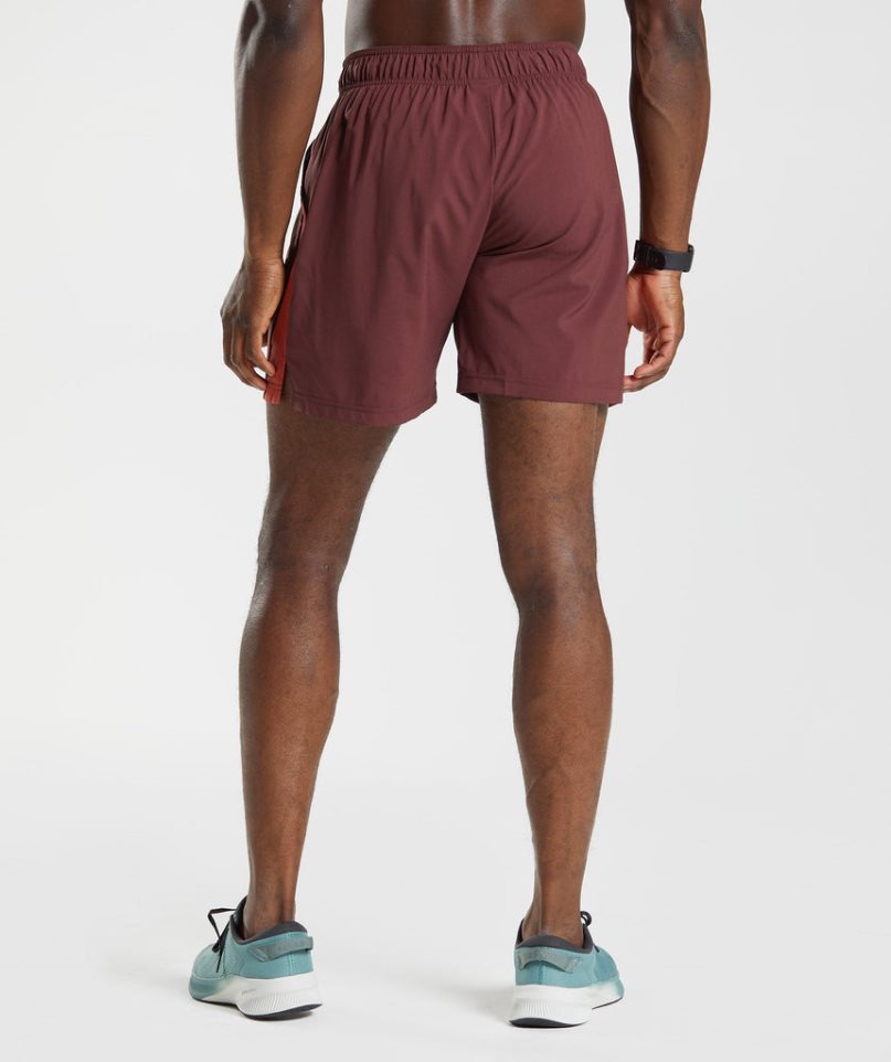 Gymshark Sport Shorts Herr Vinröda | SE-17509Q