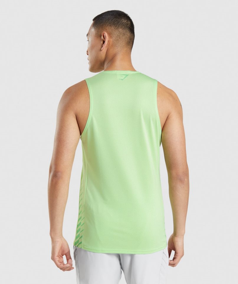 Gymshark Sport Stripe Linnen Herr Mintgröna | SE-76231N