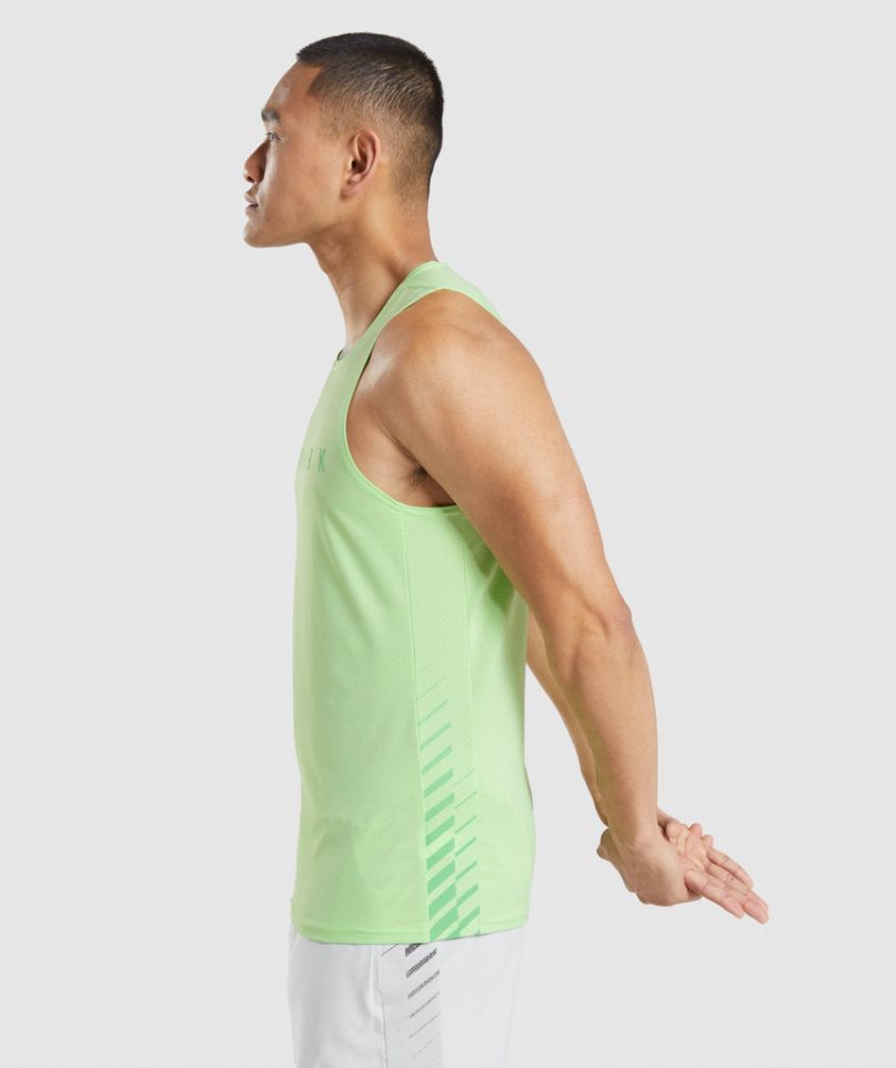 Gymshark Sport Stripe Linnen Herr Mintgröna | SE-76231N