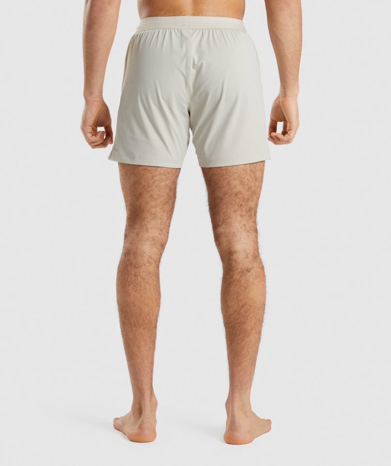 Gymshark Studio Shorts Herr Ljusgrå | SE-94712K