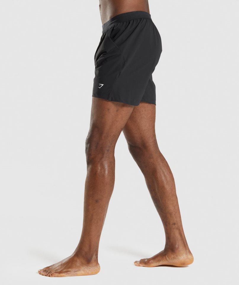 Gymshark Studio Shorts Herr Svarta | SE-09463K