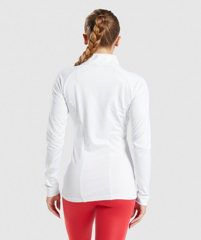 Gymshark Tränings Jacka Dam Vita | SE-61075Y