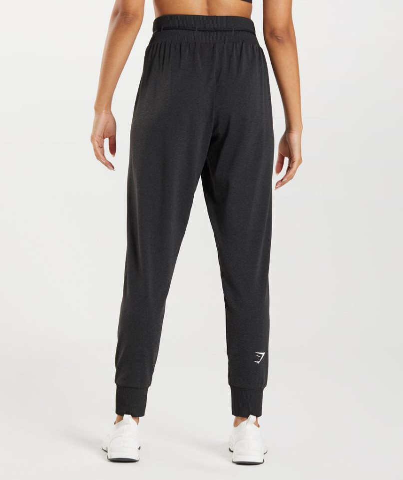 Gymshark Vital Seamless 2.0 Mjukisbyxor Dam Svarta | SE-10328I