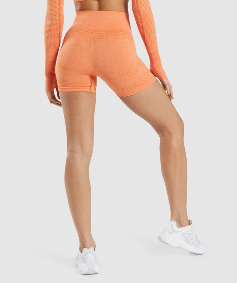 Gymshark Vital Seamless 2.0 Shorts Dam Orange | SE-94518T