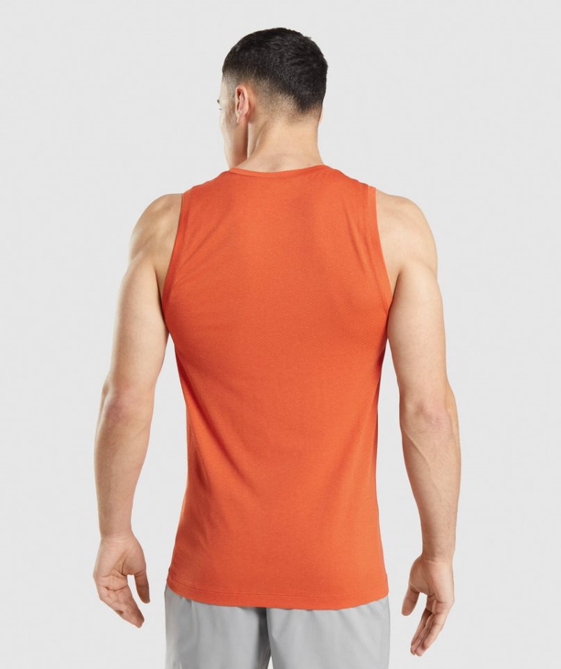 Gymshark Vital Seamless Light Linnen Herr Orange | SE-56417U