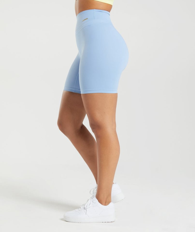 Gymshark Whitney Cycling Shorts Dam Ljusblå | SE-53976J