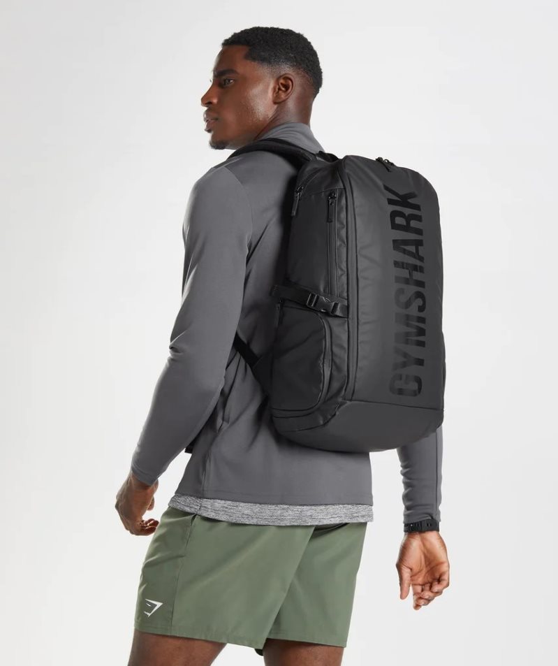 Gymshark X-Series 0.3 Ryggsäck Svarta | SE-10574C